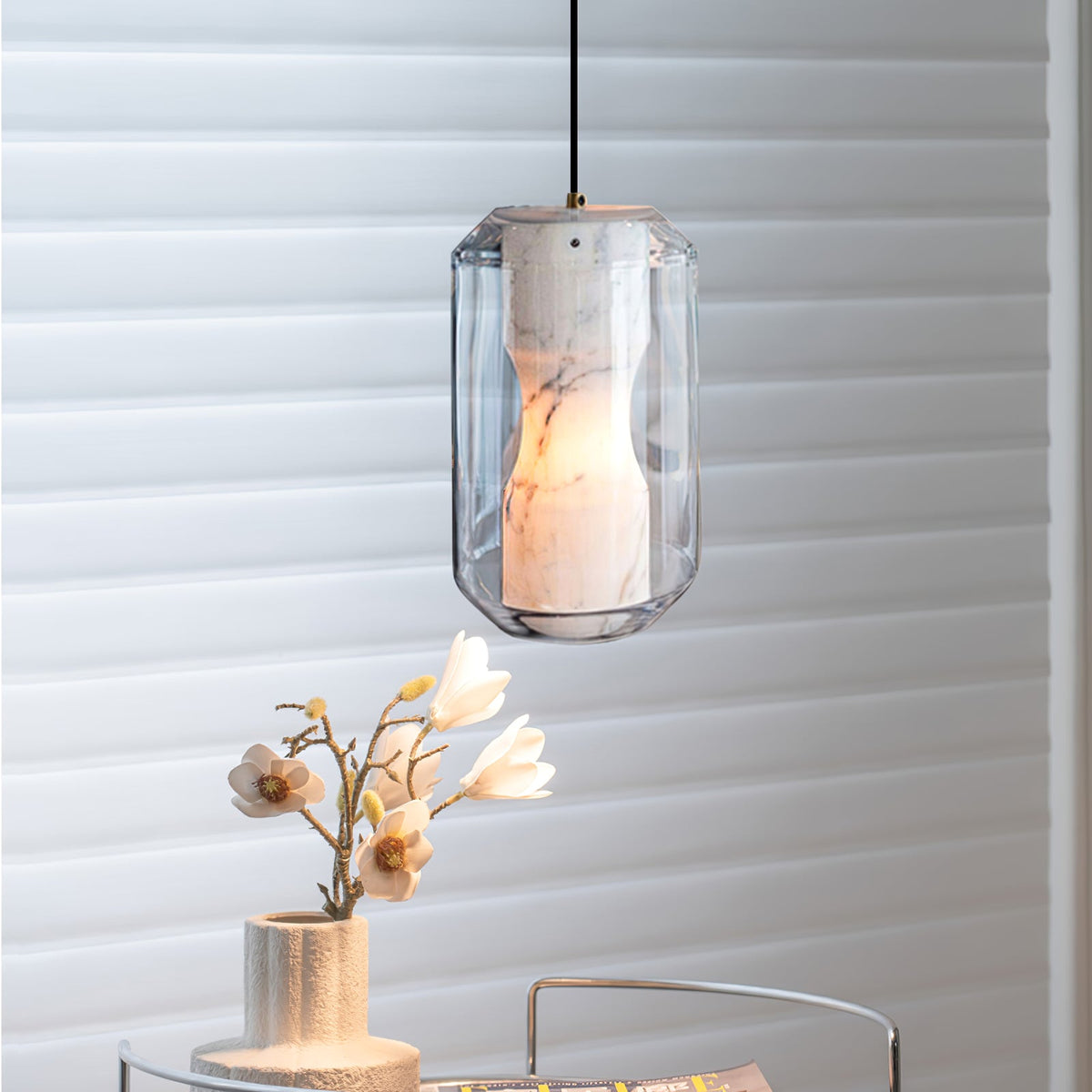 Elaris Suspension Moderne en Albâtre - Neutralighting
