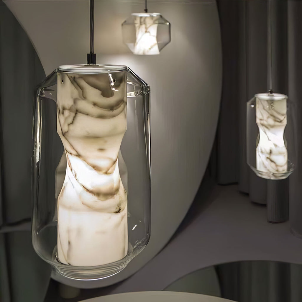 Elaris Suspension Moderne en Albâtre - Neutralighting