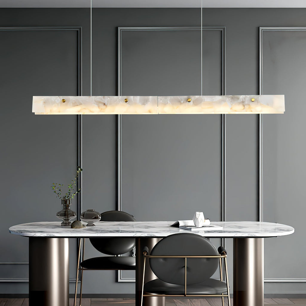Ljomuvye Suspension Métal Linéaire Moderne LED Salon - Neutralighting