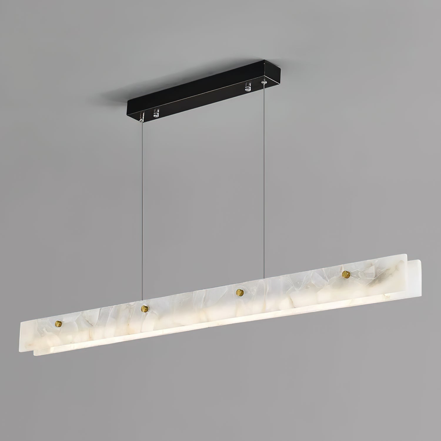 Ljomuvye Suspension Métal Linéaire Moderne LED Salon - Neutralighting