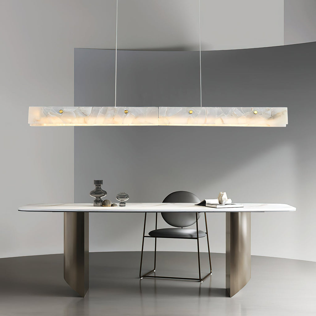 Ljomuvye Suspension Métal Linéaire Moderne LED Salon - Neutralighting