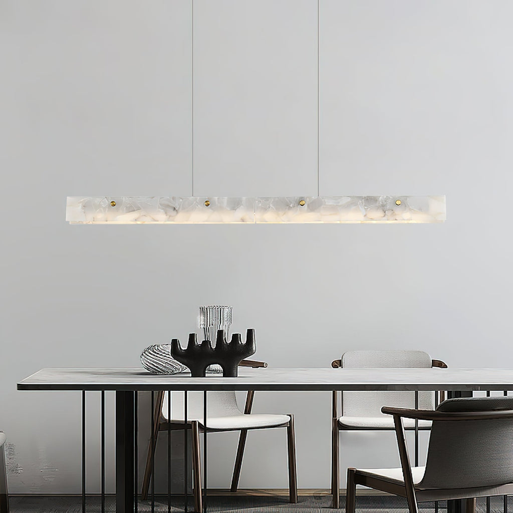 Ljomuvye Suspension Métal Linéaire Moderne LED Salon - Neutralighting