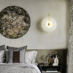 Elaris Applique Murale Globe en Albâtre - Neutralighting