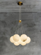 Norduvyd Chandelier Métal Lunaire Créativité Salon - Neutralighting
