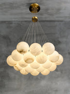 Norduvyd Chandelier Métal Lunaire Créativité Salon - Neutralighting