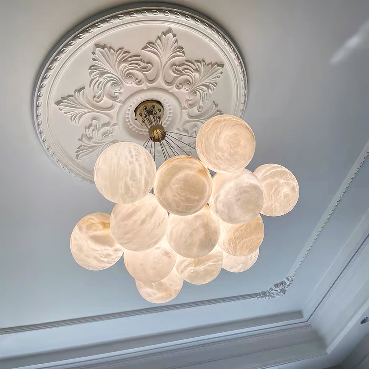 Zovenila Chandelier en Albâtre - Neutralighting
