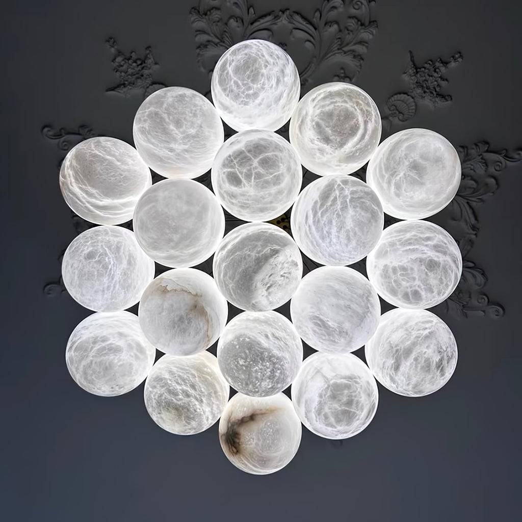 Zovenila Chandelier en Albâtre - Neutralighting