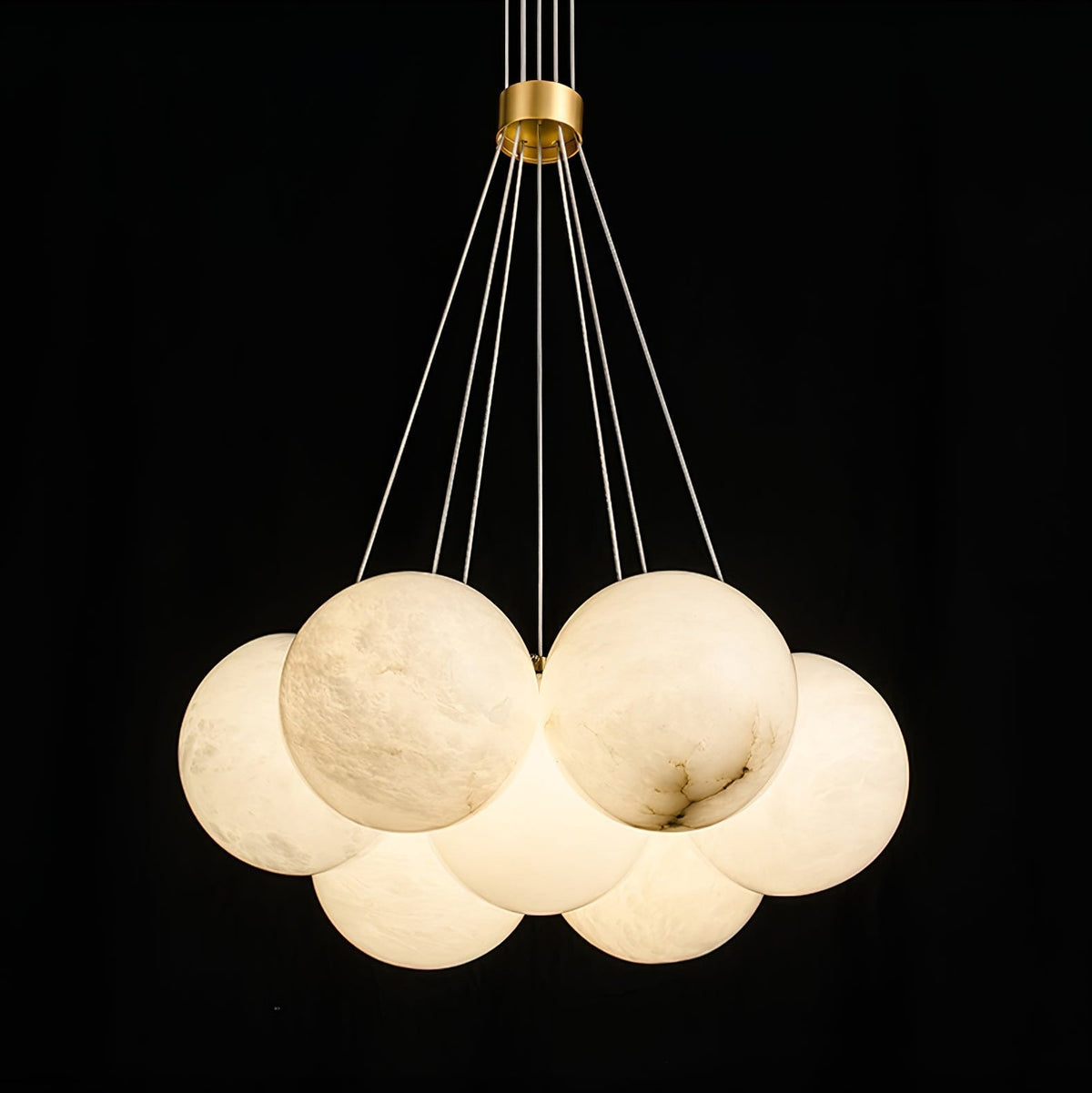 Zovenila Chandelier en Albâtre - Neutralighting