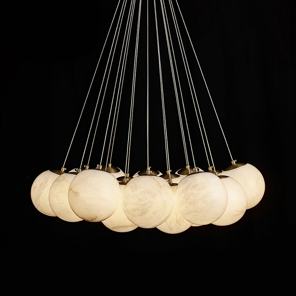 Zovenila Chandelier en Albâtre - Neutralighting