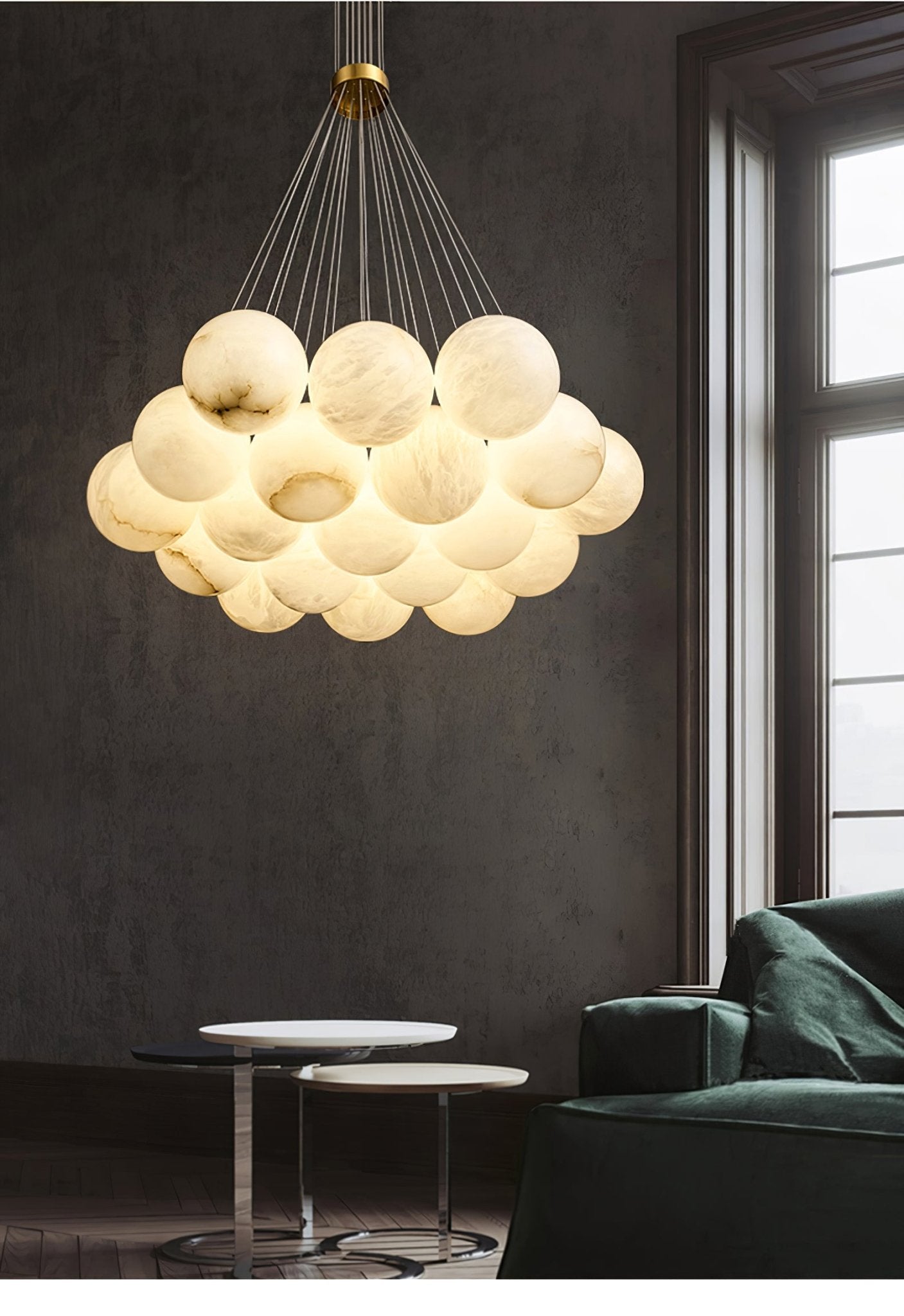 Zovenila Chandelier en Albâtre - Neutralighting