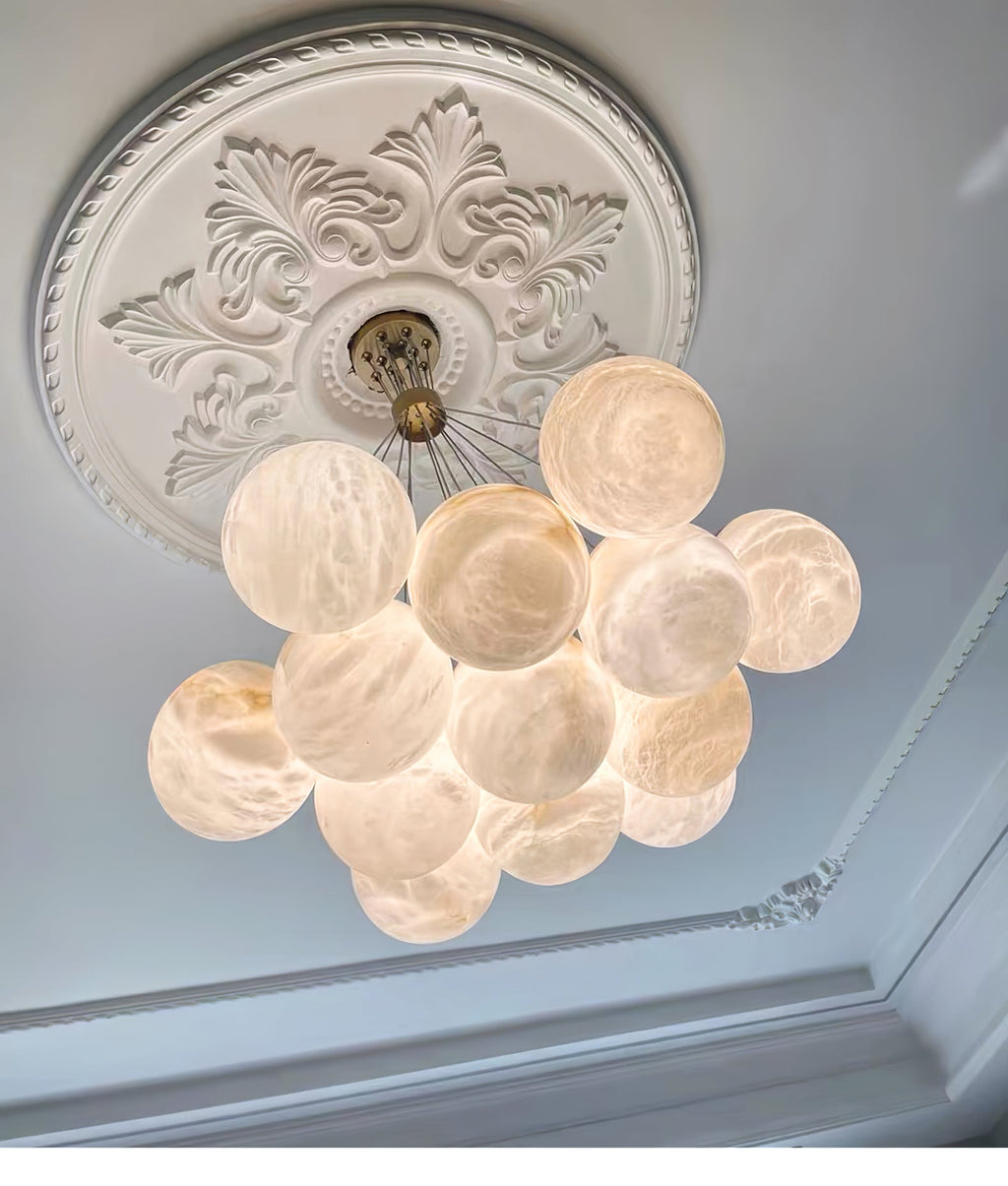 Zovenila Chandelier en Albâtre - Neutralighting