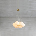 Norduvyd Chandelier Métal Lunaire Créativité Salon - Neutralighting