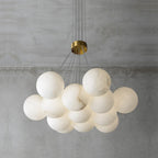 Norduvyd Chandelier Métal Lunaire Créativité Salon - Neutralighting