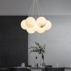 Norduvyd Chandelier Métal Lunaire Créativité Salon - Neutralighting
