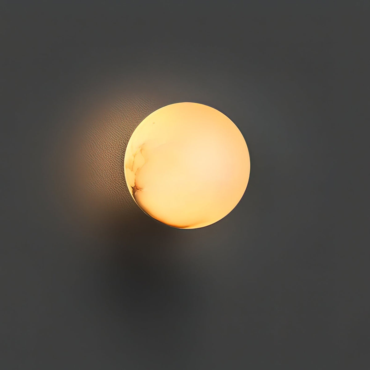 Vevinir Applique Murale Globe en Albâtre - Neutralighting