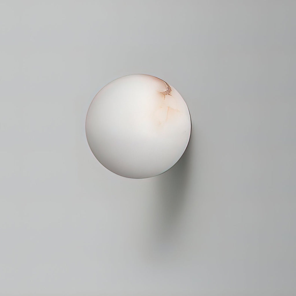 Vevinir Applique Murale Globe en Albâtre - Neutralighting