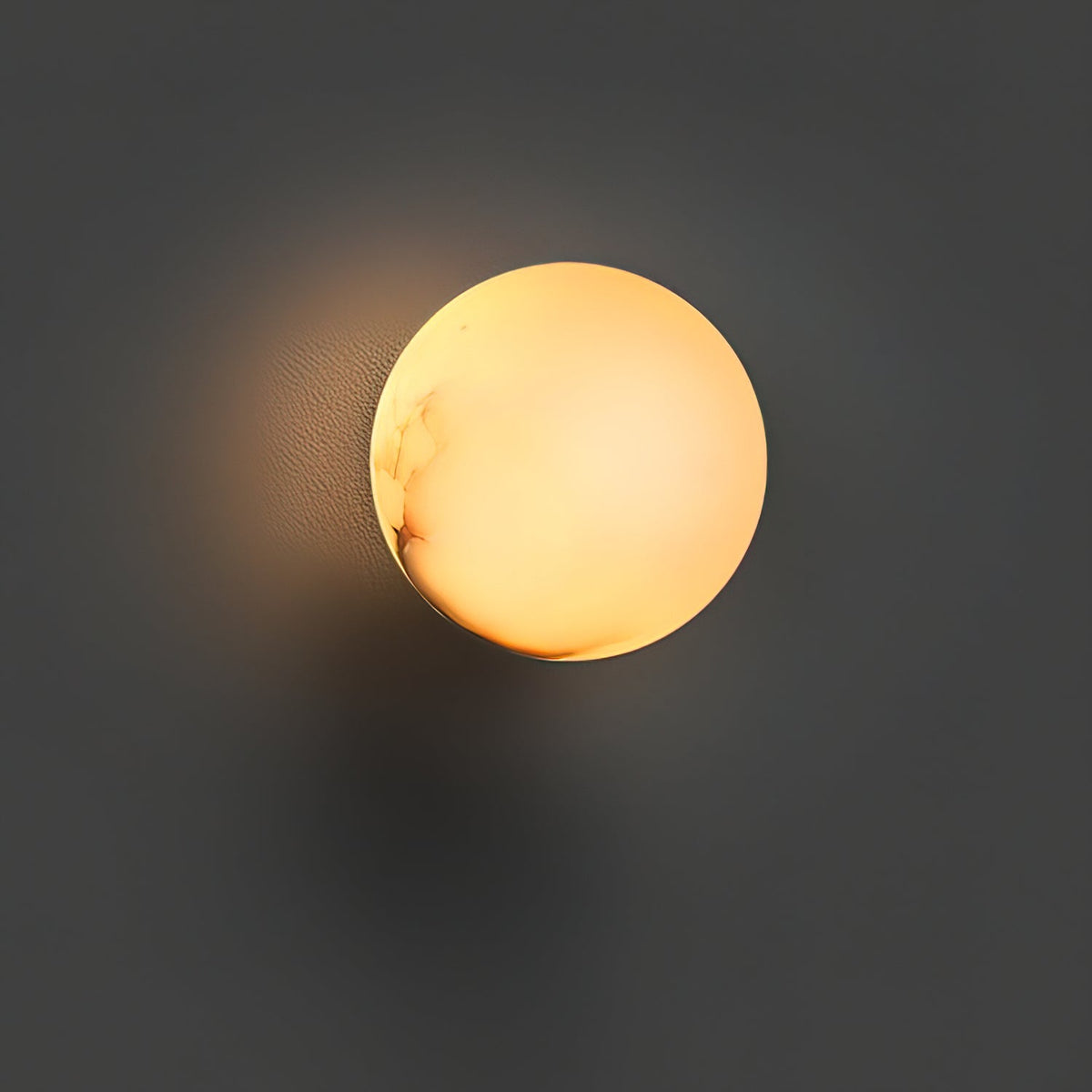 Vevinir Applique Murale Globe en Albâtre - Neutralighting