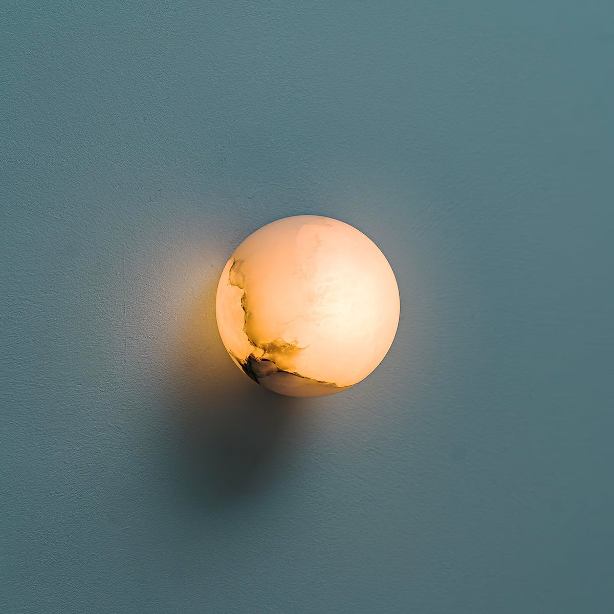 Vevinir Applique Murale Globe en Albâtre - Neutralighting