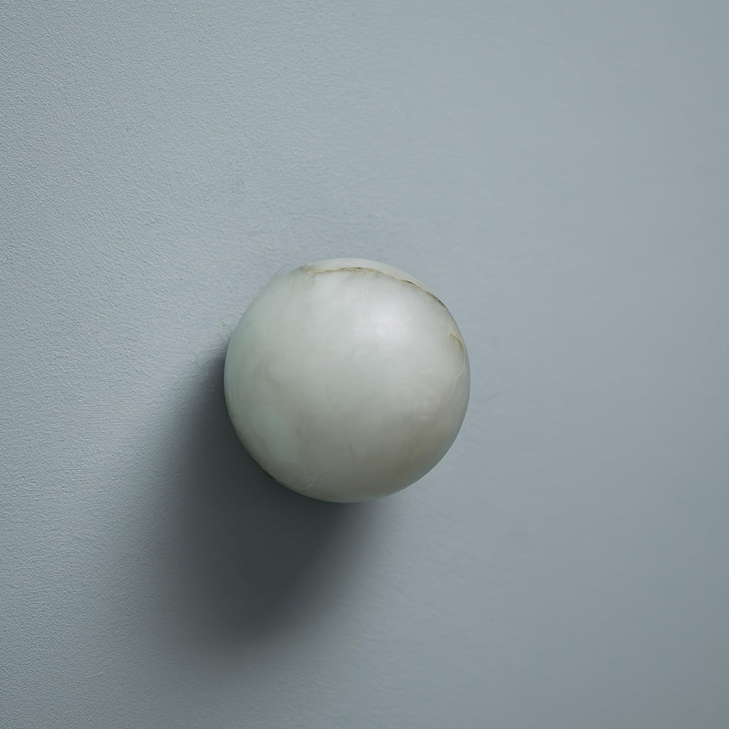Vevinir Applique Murale Globe en Albâtre - Neutralighting