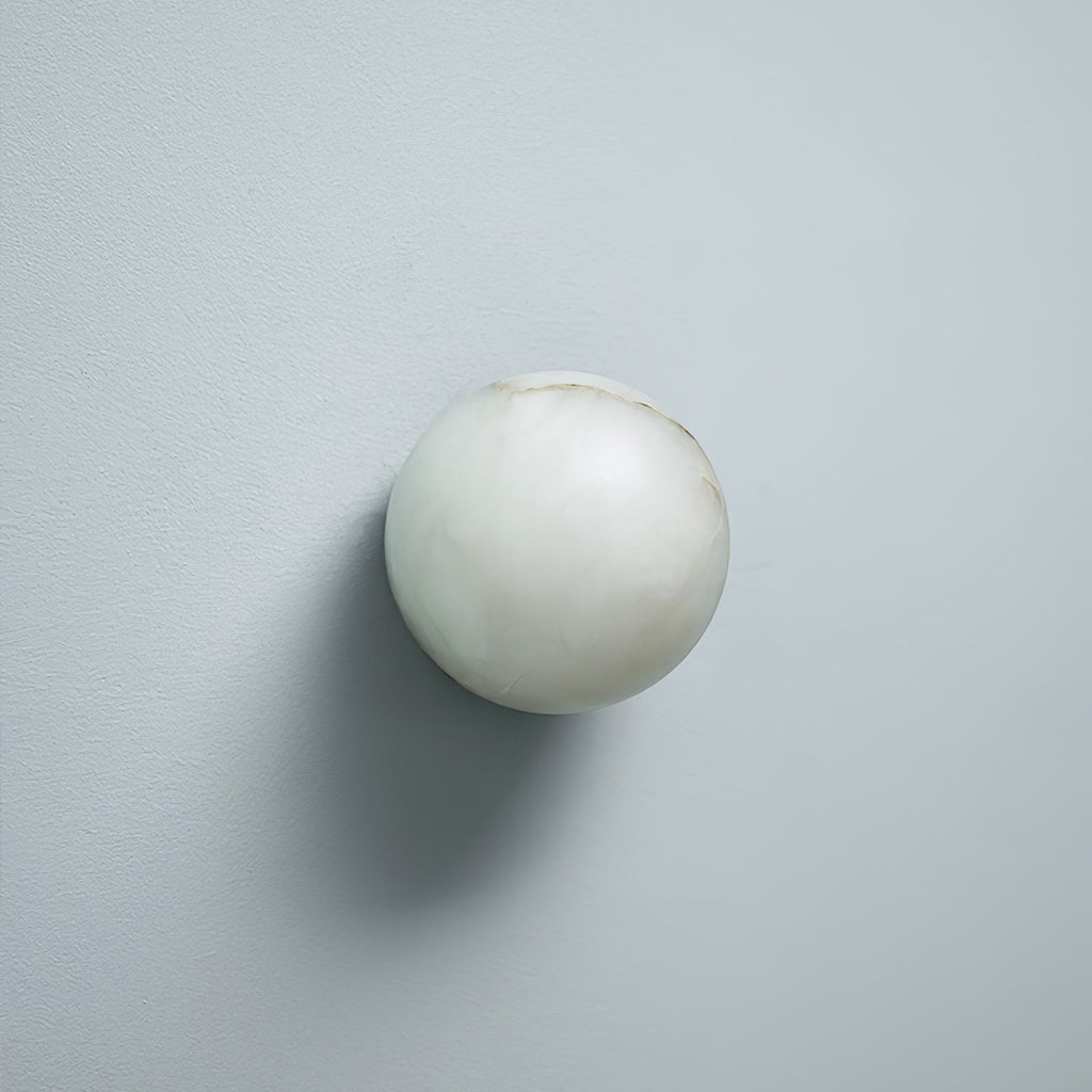 Vevinir Applique Murale Globe en Albâtre - Neutralighting