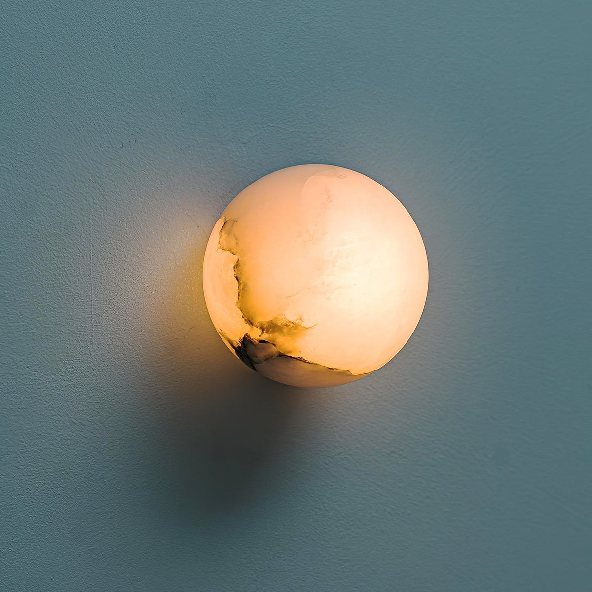 Vevinir Applique Murale Globe en Albâtre - Neutralighting