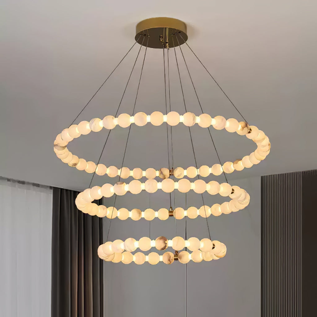 Orion Suspension Moderne en Albâtre - Neutralighting