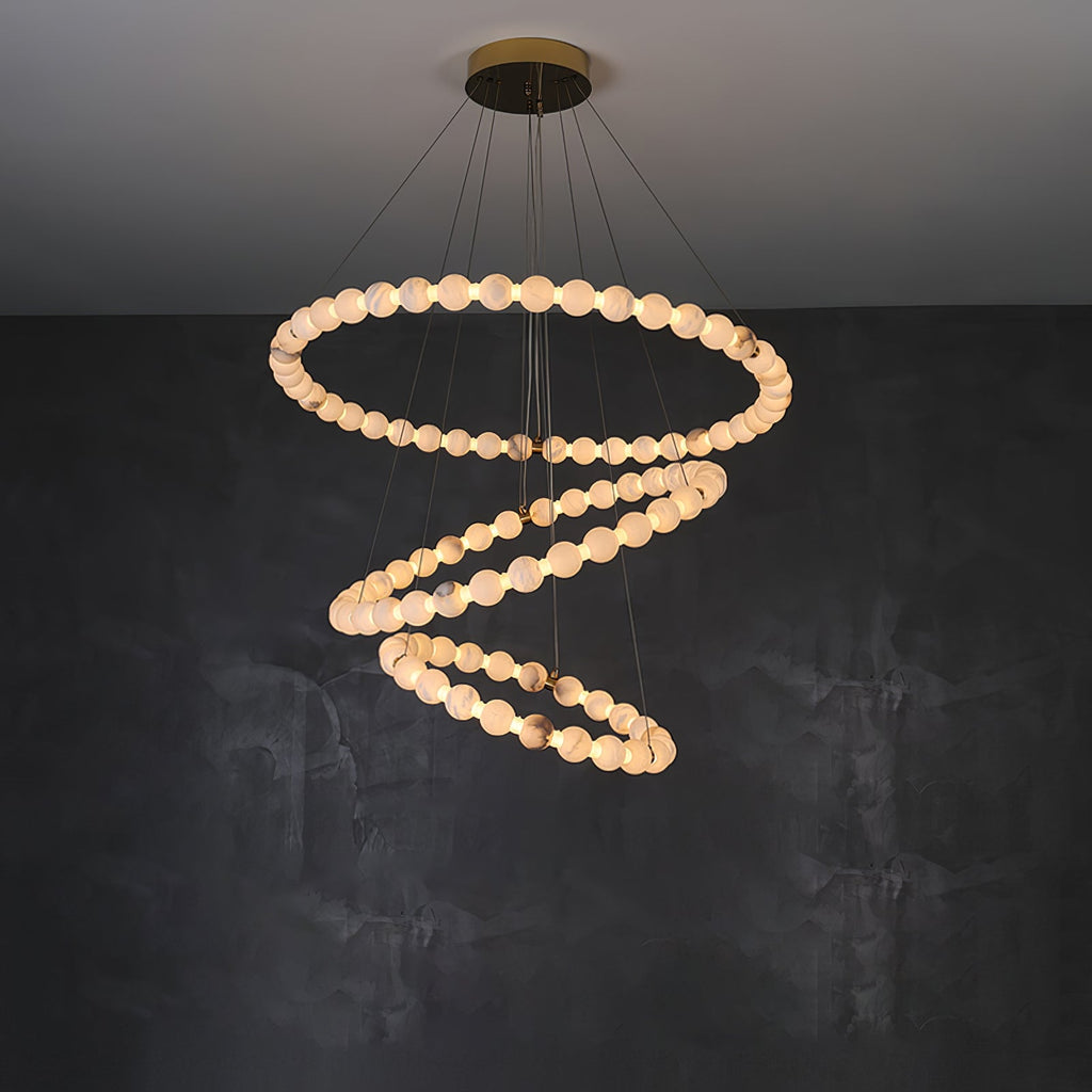 Orion Suspension Moderne en Albâtre - Neutralighting