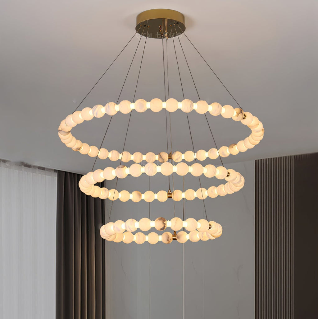 Orion Suspension Moderne en Albâtre - Neutralighting