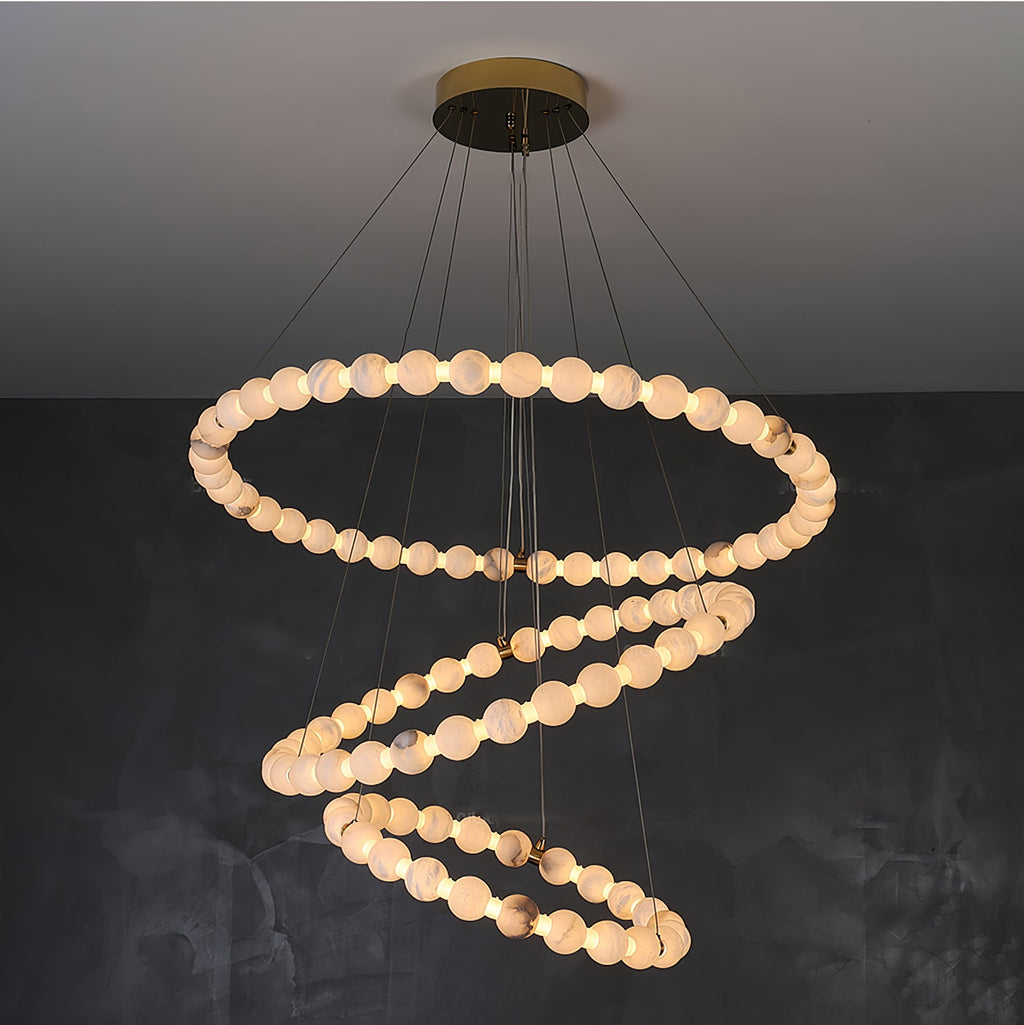 Orion Suspension Moderne en Albâtre - Neutralighting