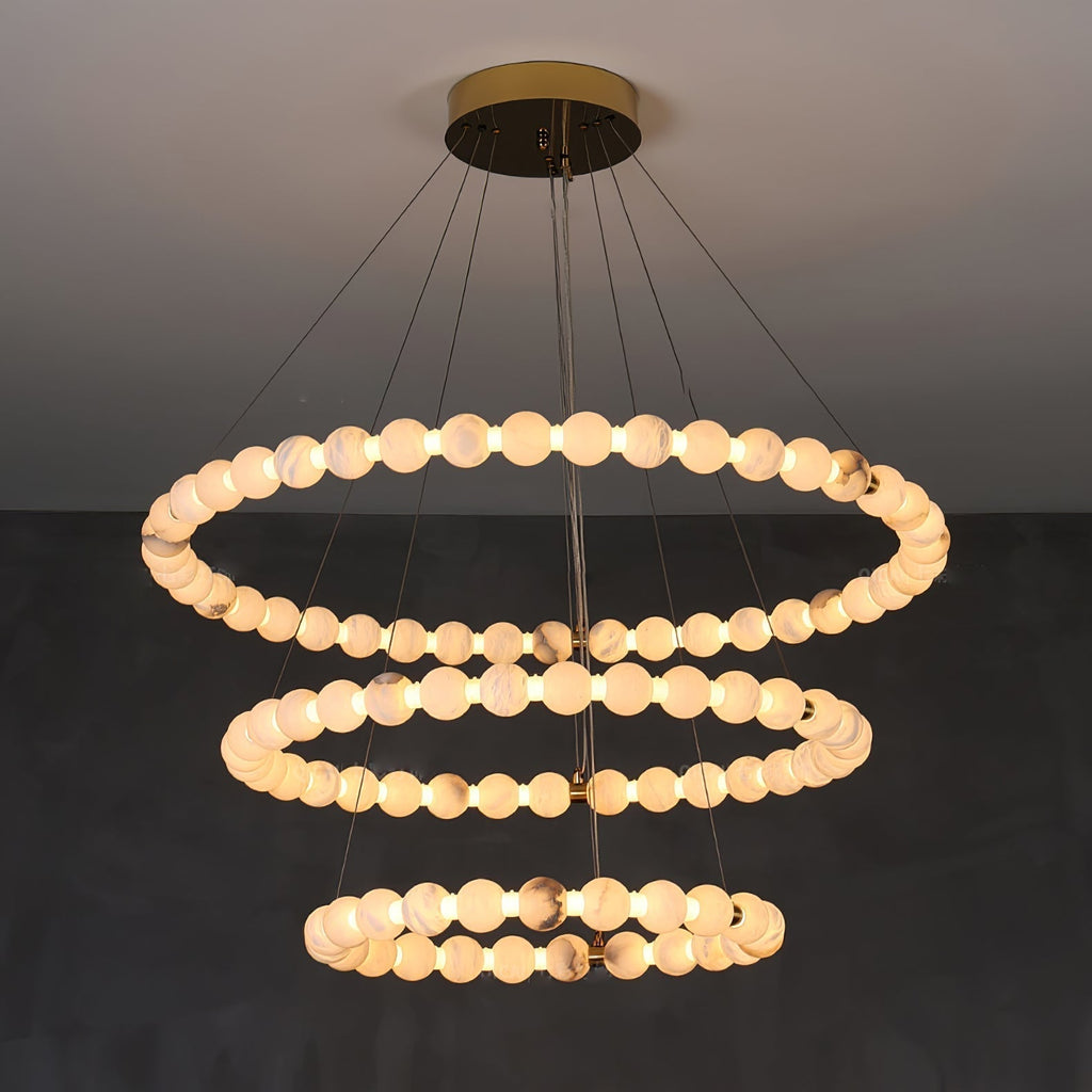 Orion Suspension Moderne en Albâtre - Neutralighting