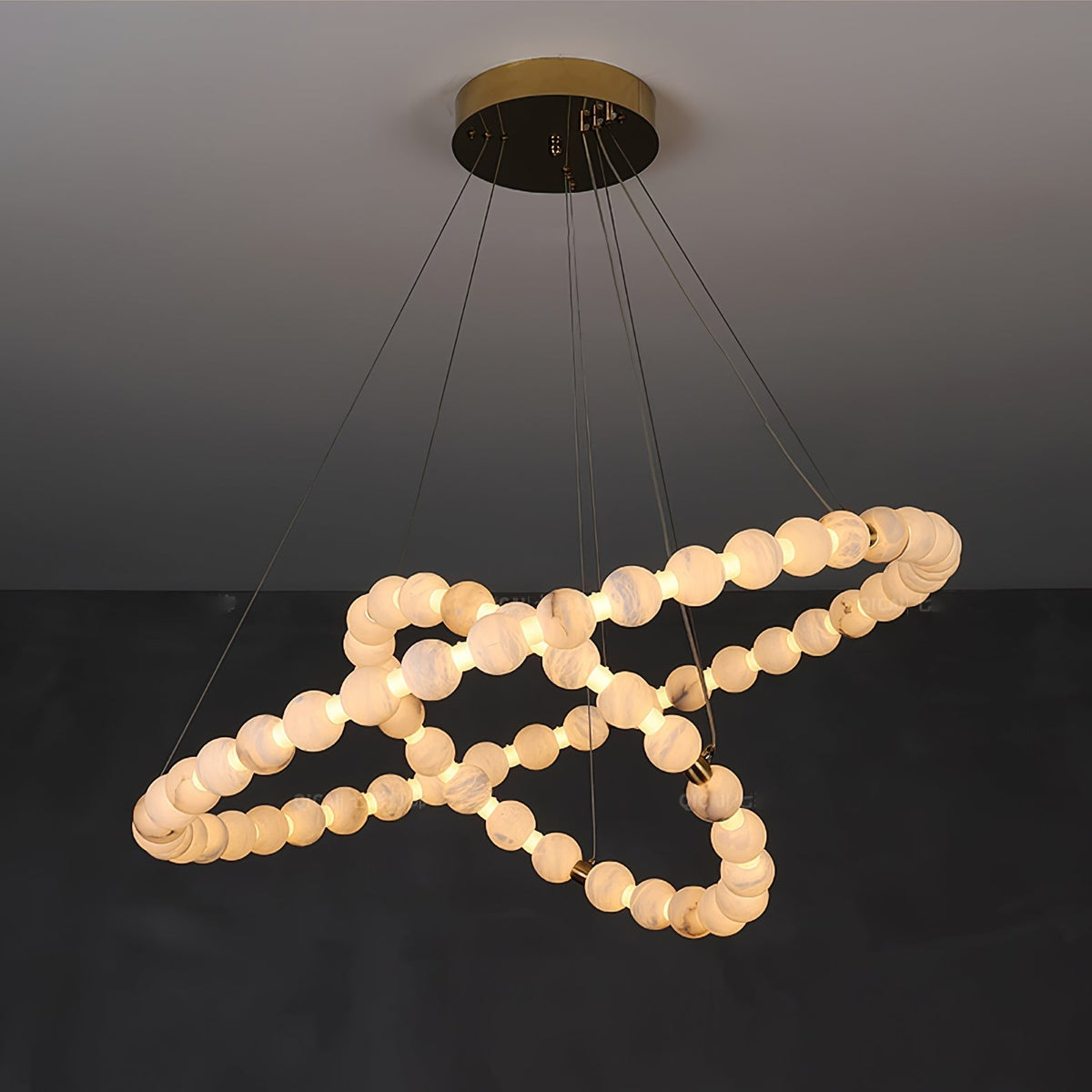 Orion Suspension Moderne en Albâtre - Neutralighting