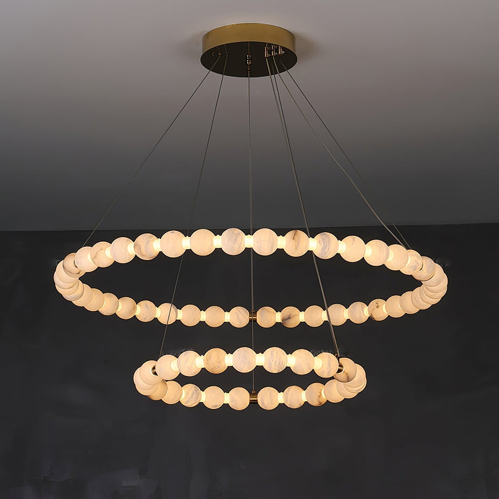 Orion Suspension Moderne en Albâtre - Neutralighting