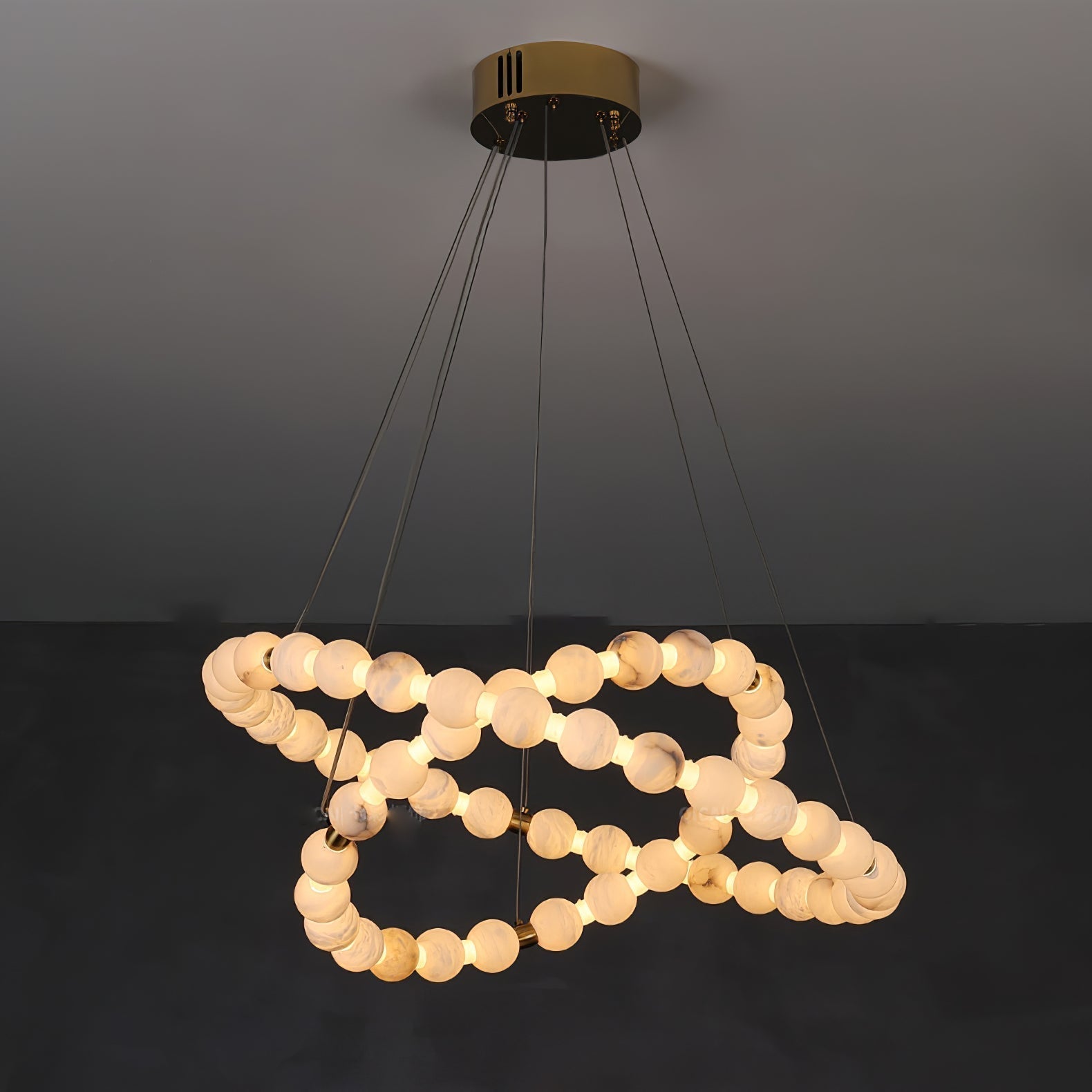 Orion Suspension Moderne en Albâtre - Neutralighting