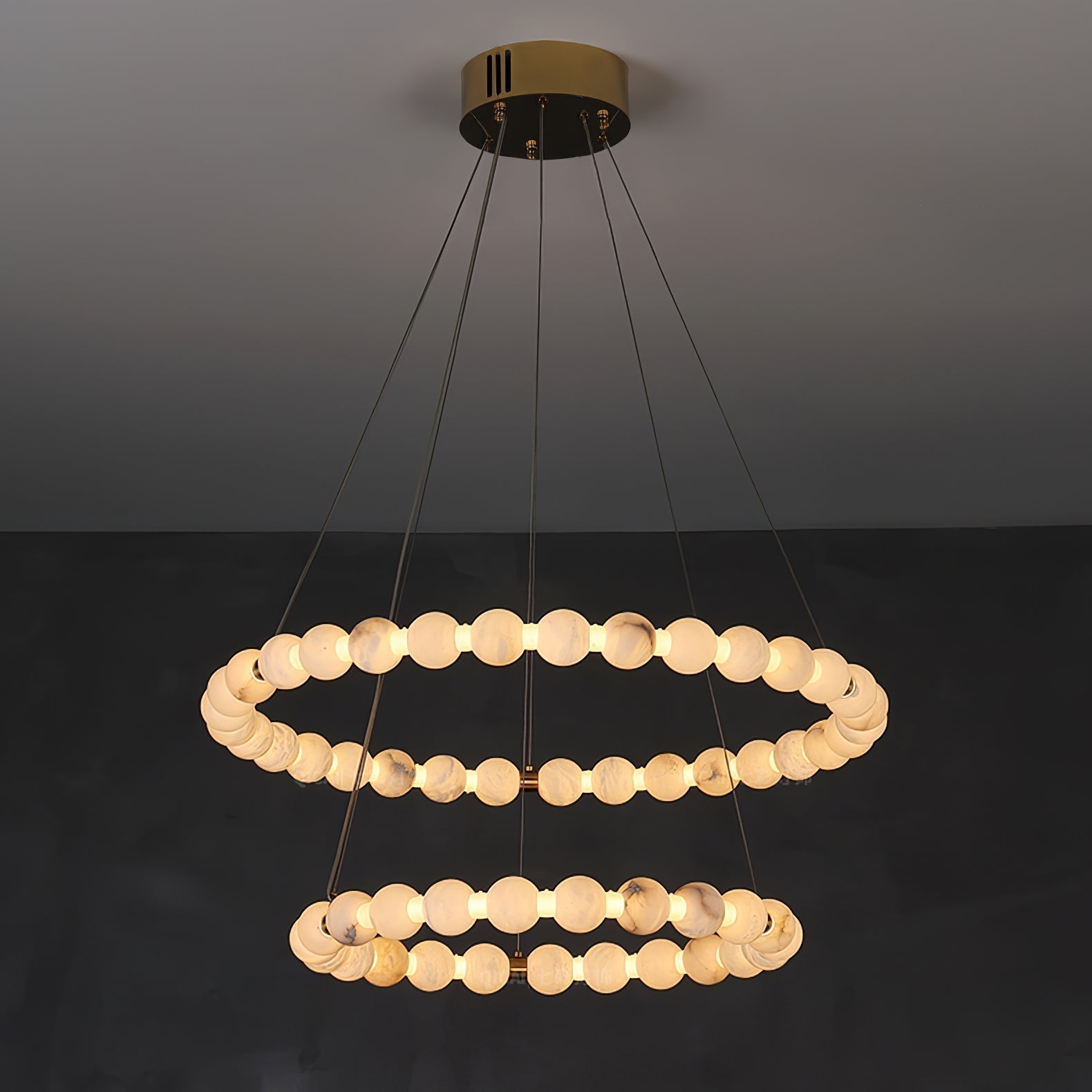 Orion Suspension Moderne en Albâtre - Neutralighting