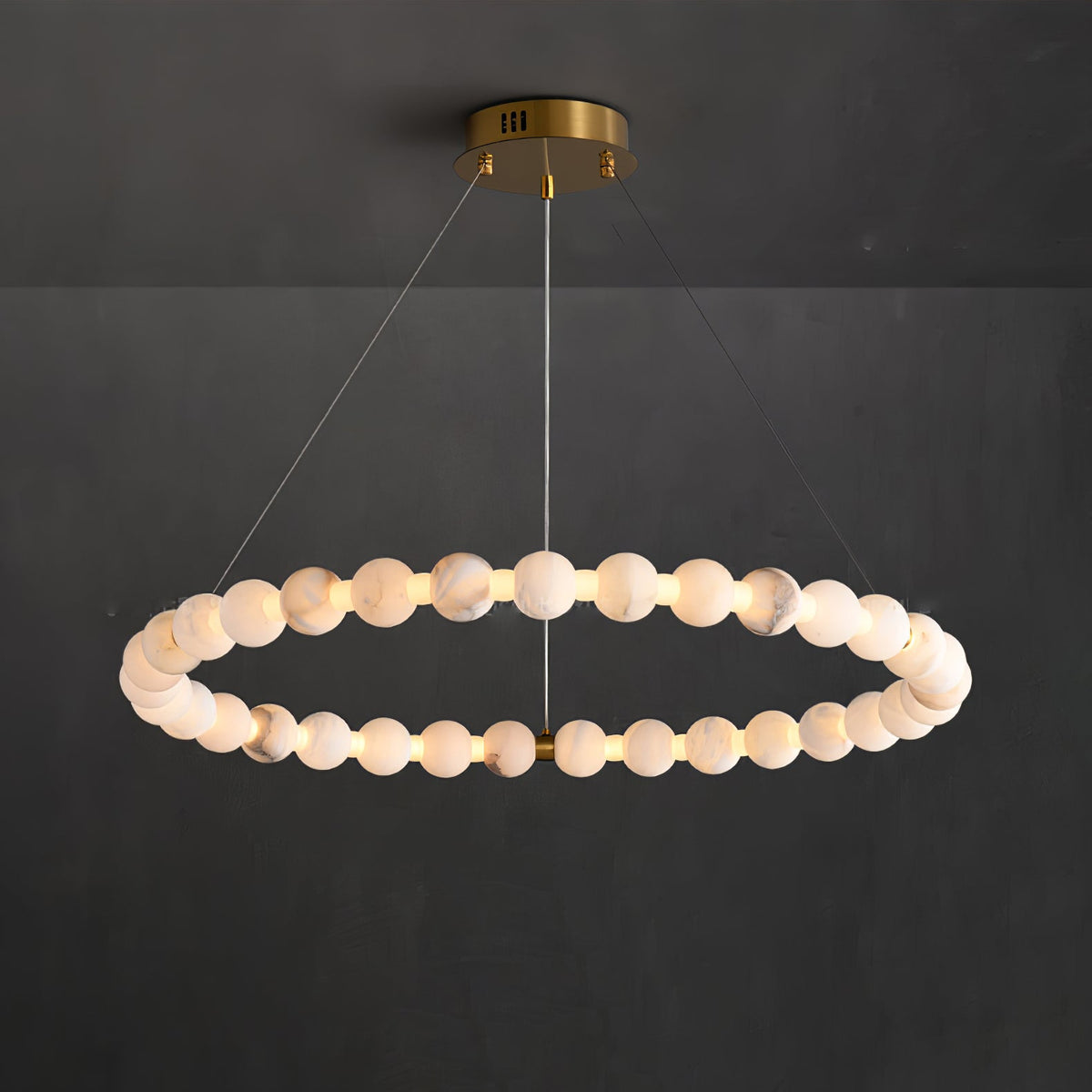 Orion Suspension Moderne en Albâtre - Neutralighting