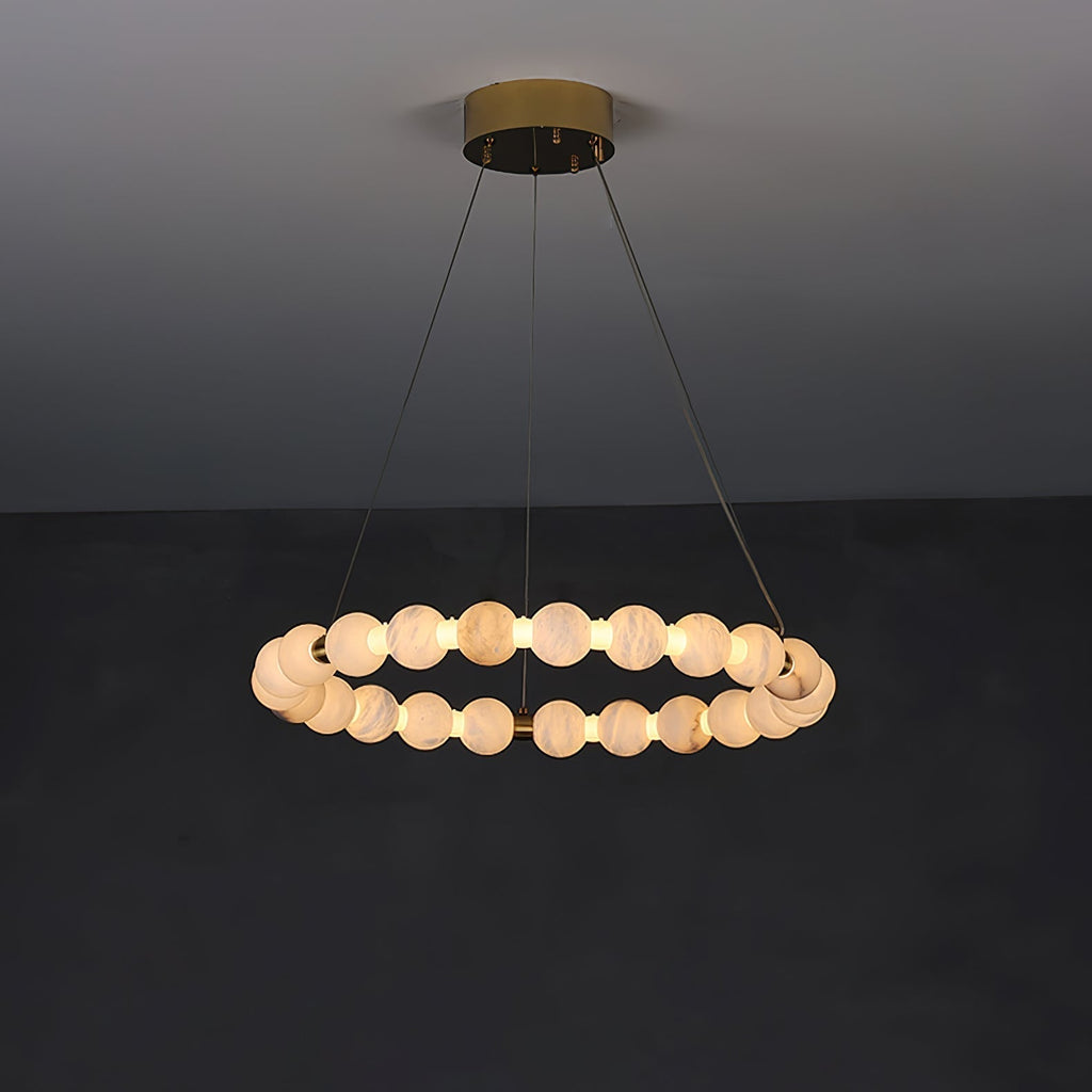 Orion Suspension Moderne en Albâtre - Neutralighting