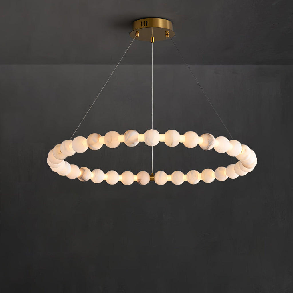 Orion Suspension Moderne en Albâtre - Neutralighting