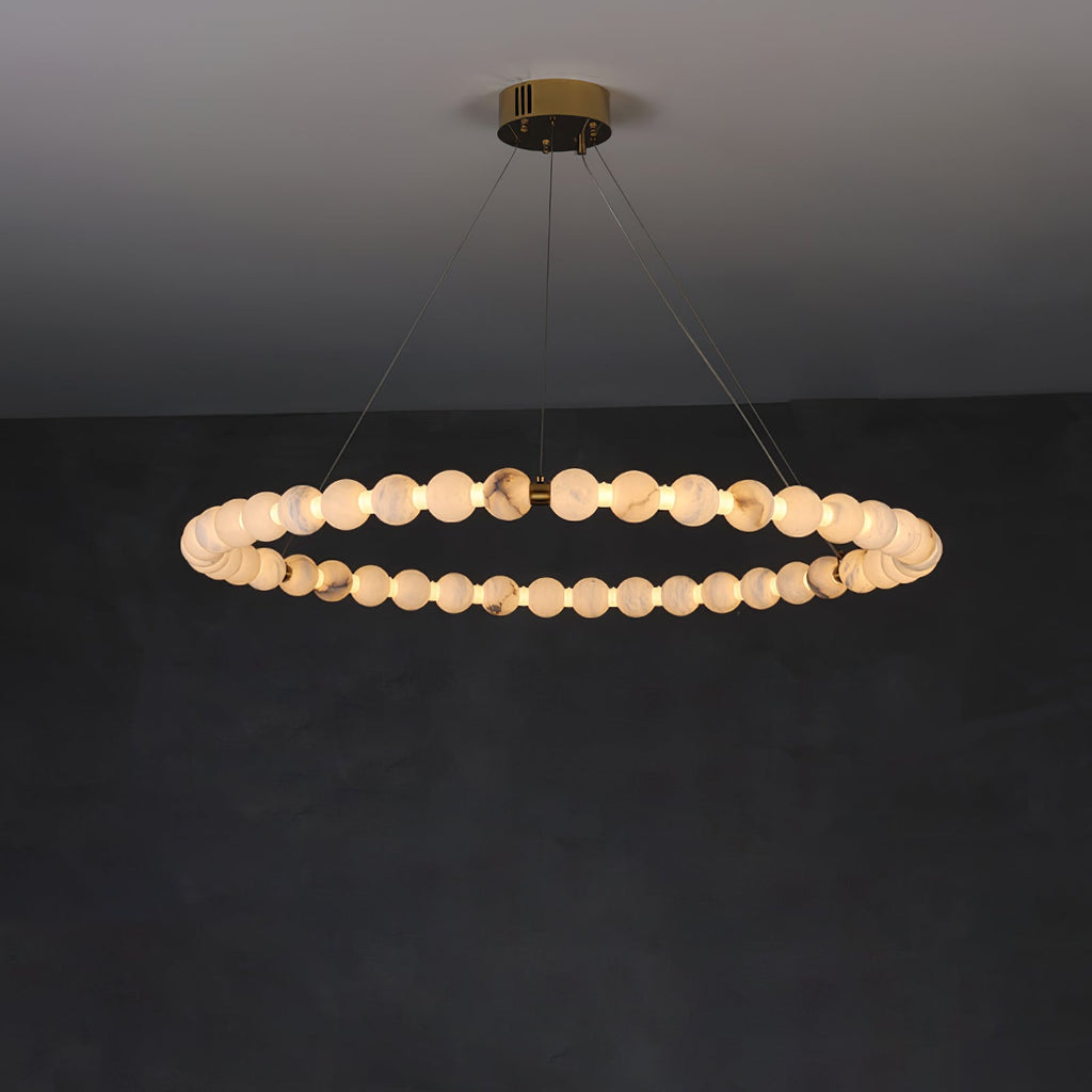 Orion Suspension Moderne en Albâtre - Neutralighting
