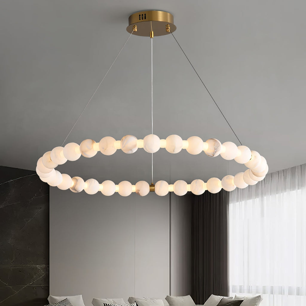 Orion Suspension Moderne en Albâtre - Neutralighting