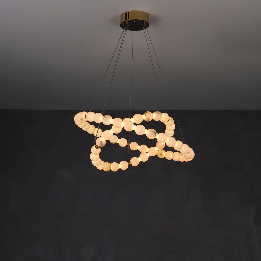 Orion Suspension Moderne en Albâtre - Neutralighting
