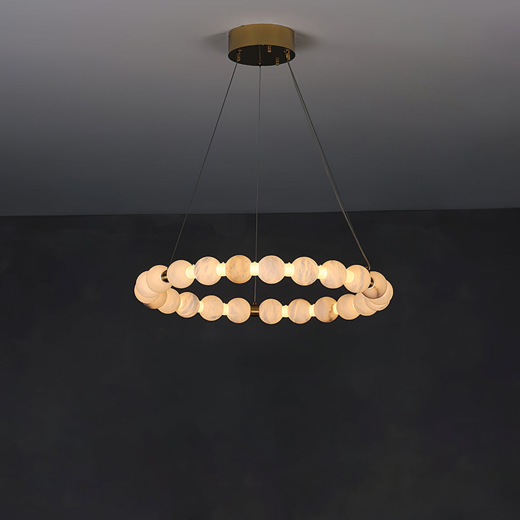 Orion Suspension Moderne en Albâtre - Neutralighting