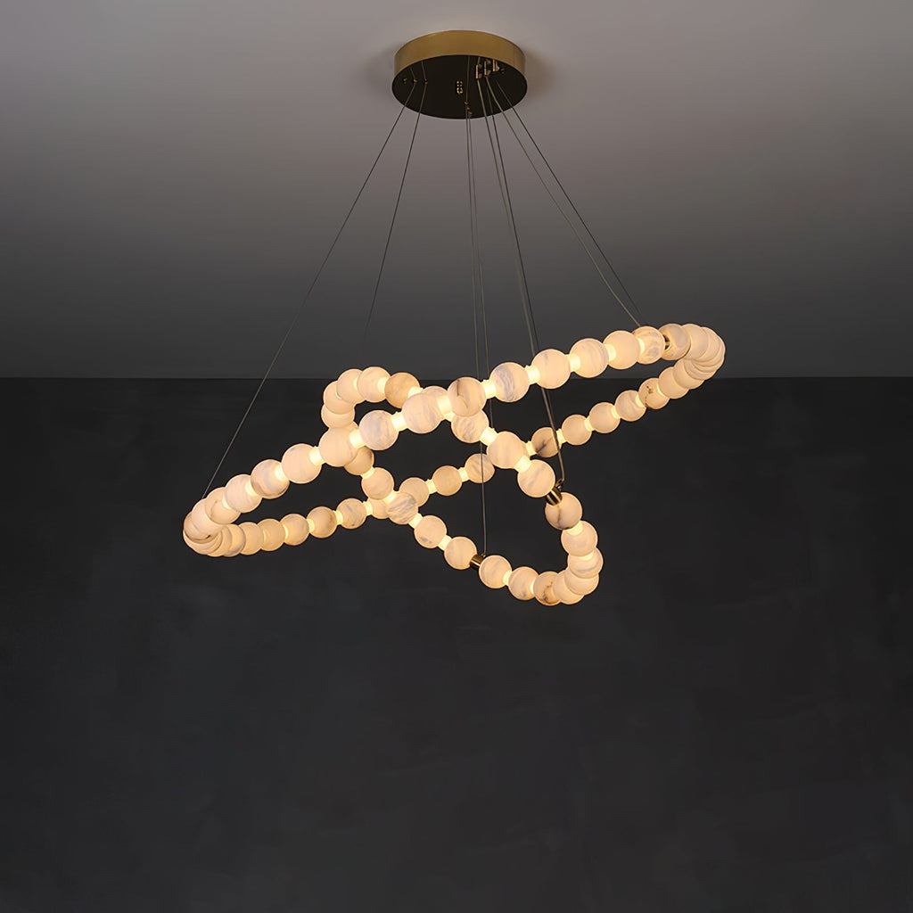 Orion Suspension Moderne en Albâtre - Neutralighting