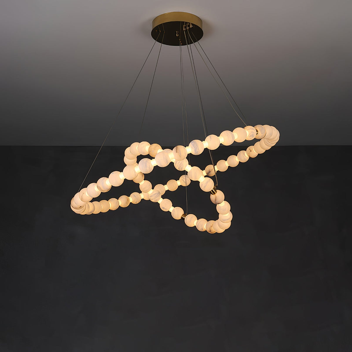 Orion Suspension Moderne en Albâtre - Neutralighting