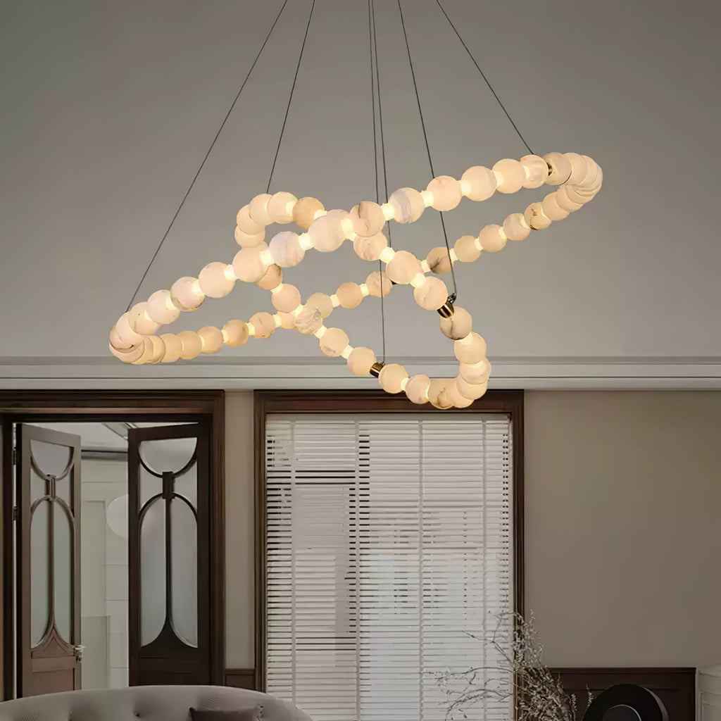 Orion Suspension Moderne en Albâtre - Neutralighting