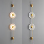 Edria Minimalist Alabaster Wall Light - Neutralighting