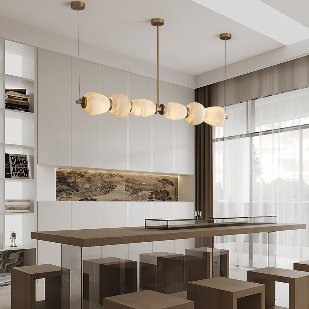 Cyrilla Suspension Linéaire en Albâtre - Neutralighting