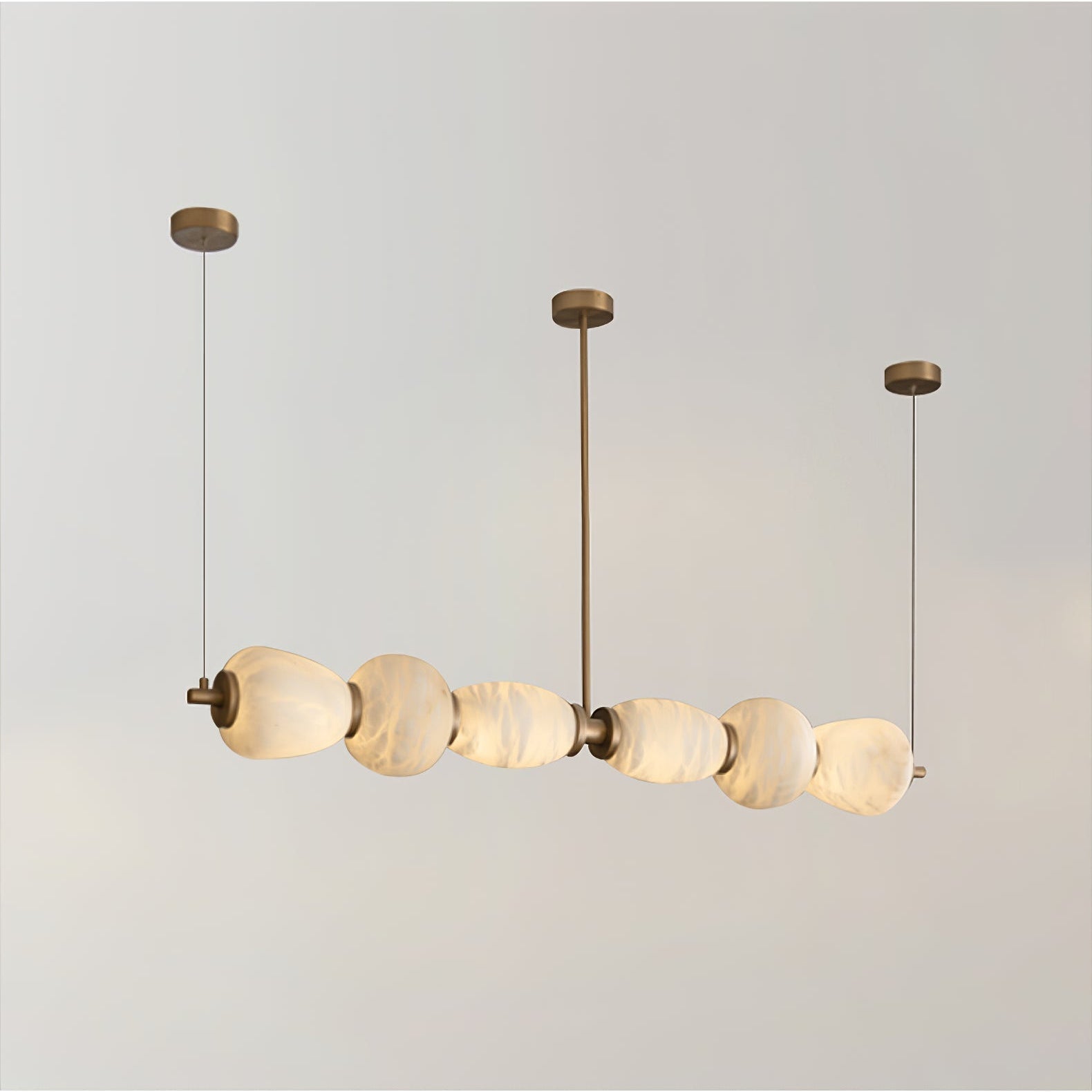 Cyrilla Suspension Linéaire en Albâtre - Neutralighting