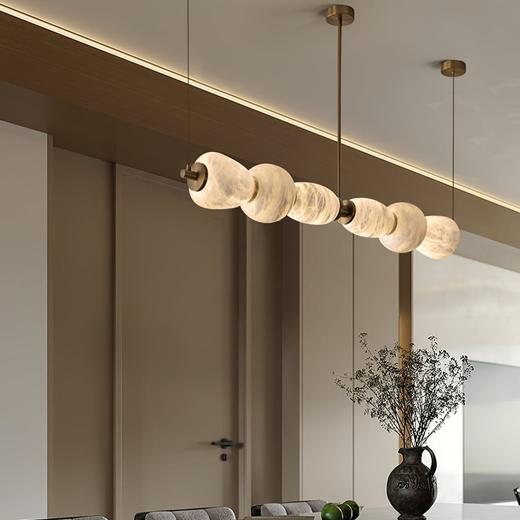 Cyrilla Suspension Linéaire en Albâtre - Neutralighting