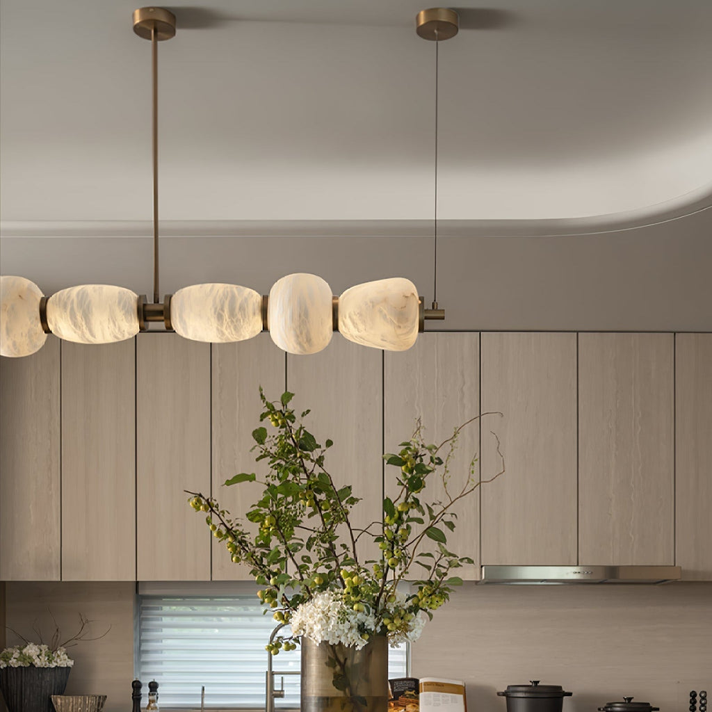 Cyrilla Suspension Linéaire en Albâtre - Neutralighting