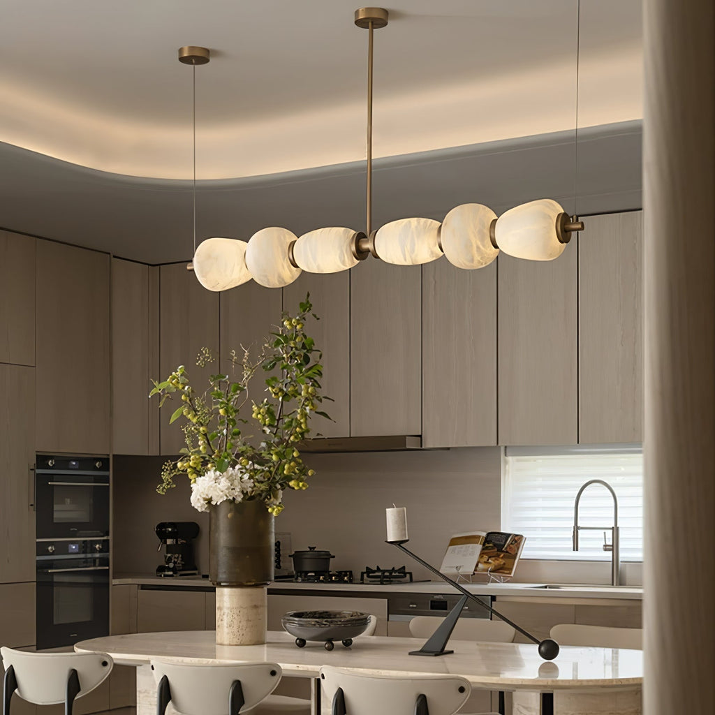 Cyrilla Suspension Linéaire en Albâtre - Neutralighting